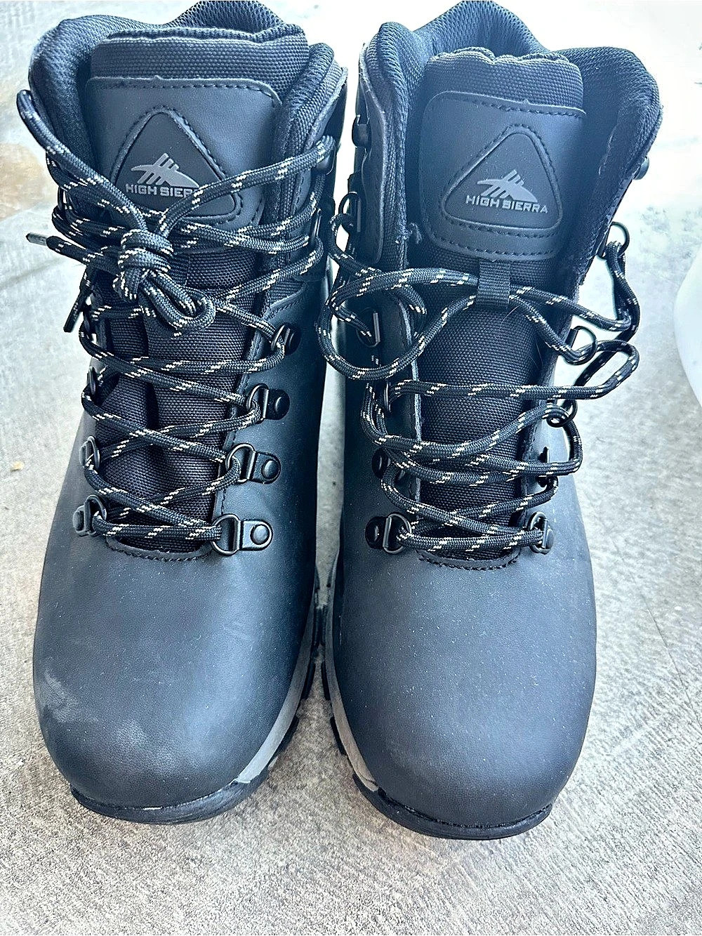 High Sierra Flint Hiking Boots Black US 9 men